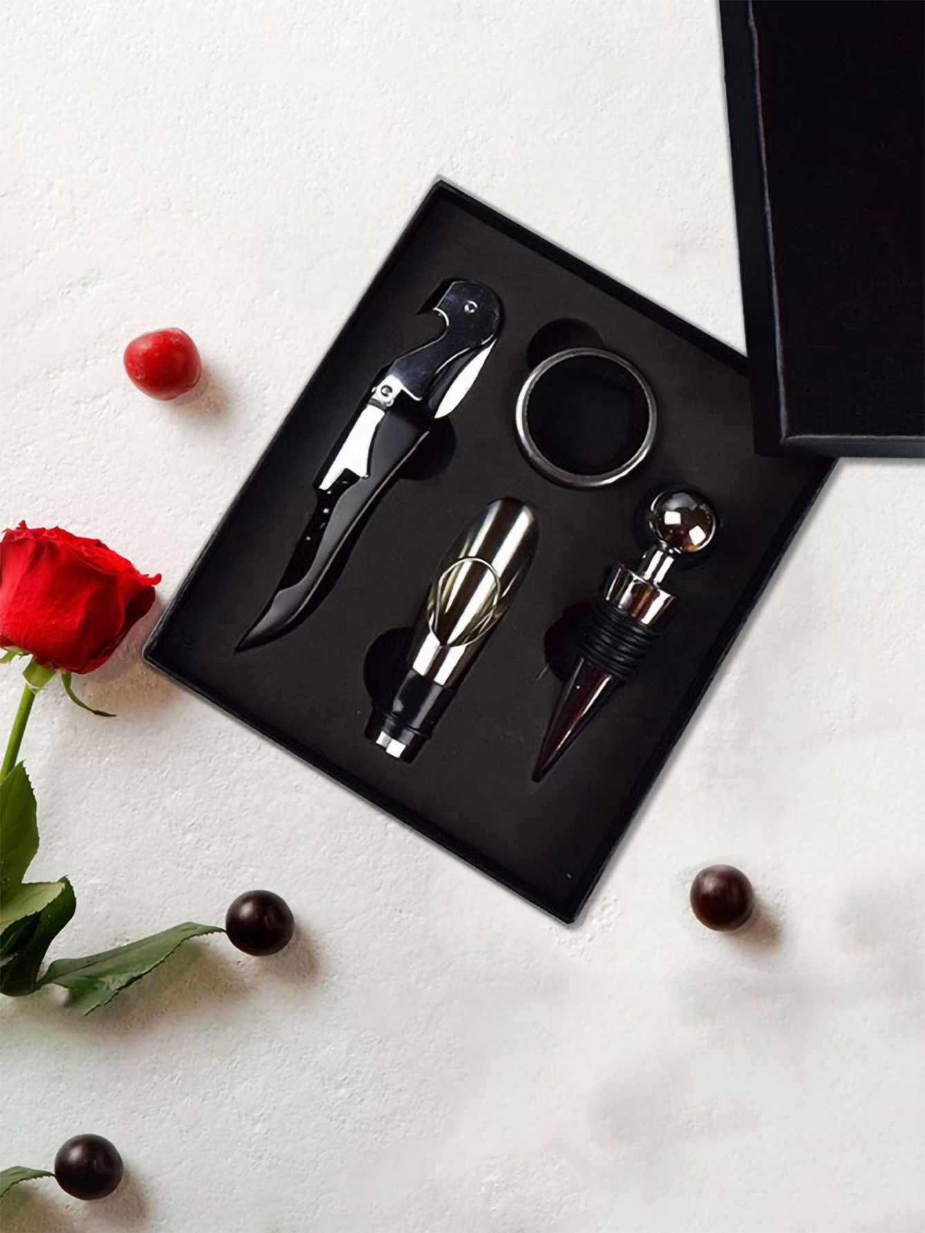 Wine Aerator Pour - Wine Aerator Pourer Set, Pressure Bottle