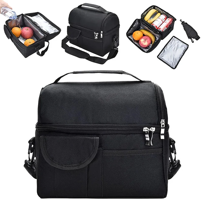 Wine Beer Refrigerator - Large Insulated Lunch Box Leak-proof Cooler