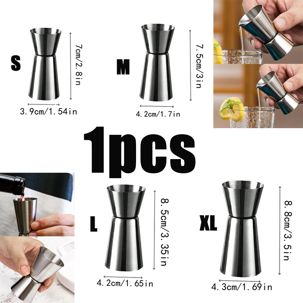 Spirit Measure Jigger - Stainless Steel Cocktail Measure Cup Japanese