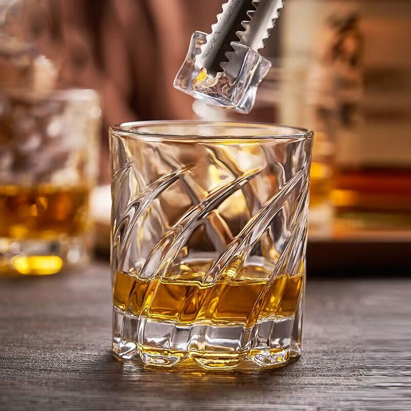 Embossed Whiskey Glass High-Qu - Wine Beer Spirits recensione e prezzo