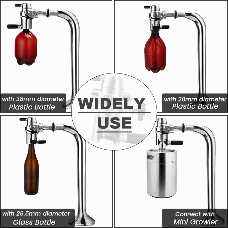 No-foam Bottles Filling Stainl - Wine Beer Spirits recensione e prezzo