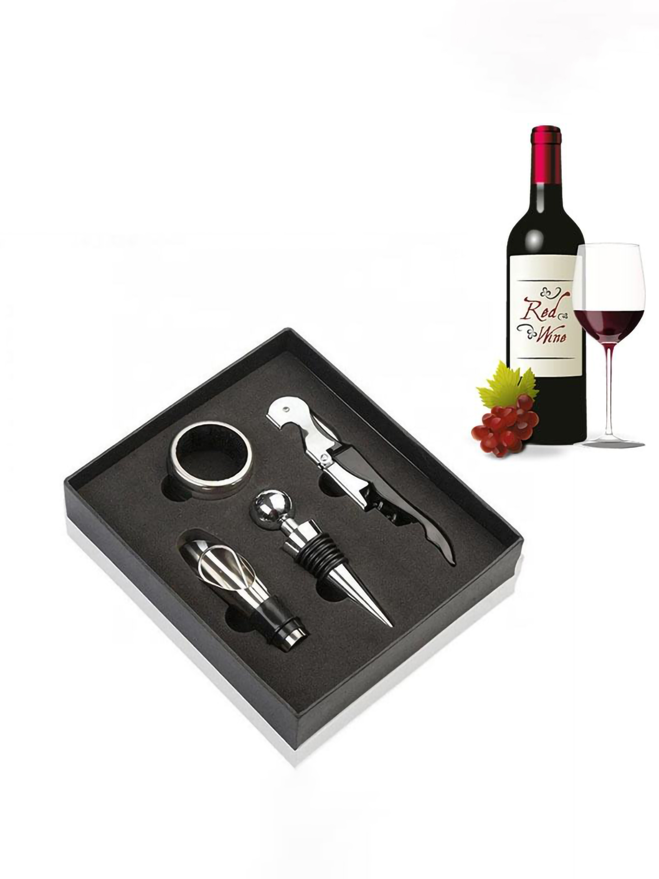 Wine Aerator Pourer Set, Press - Wine Aerator Pour recensione e prezzo