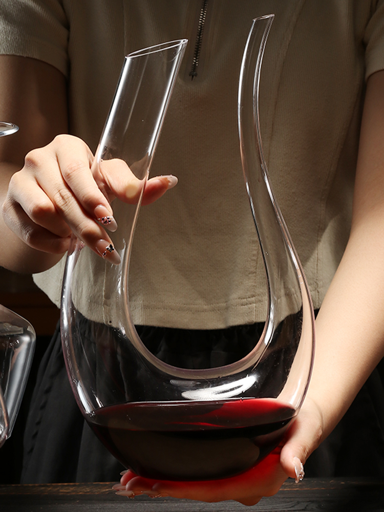 Premium Glass Wine Decanter Re - Wine Aerator Pour recensione e prezzo