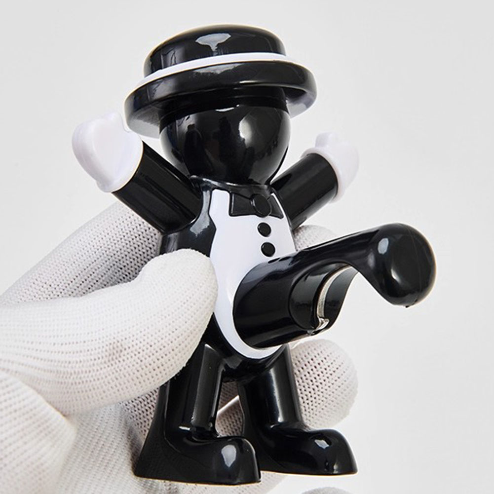 Black Cool Man Bottle Opener E - Wine In Beer Bottle recensione e prezzo