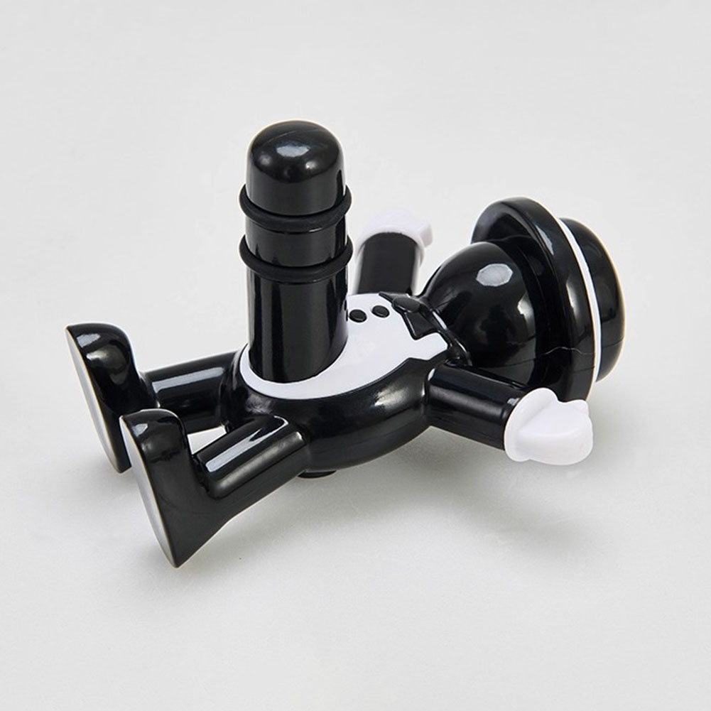 Black Cool Man Bottle Opener E - Wine In Beer Bottle recensione e prezzo