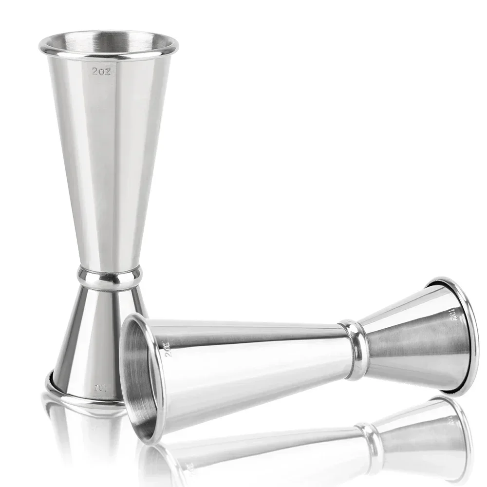 2PCS 30/60ml Cocktail Wine Sha - Spirit Measure Jigger recensione e prezzo