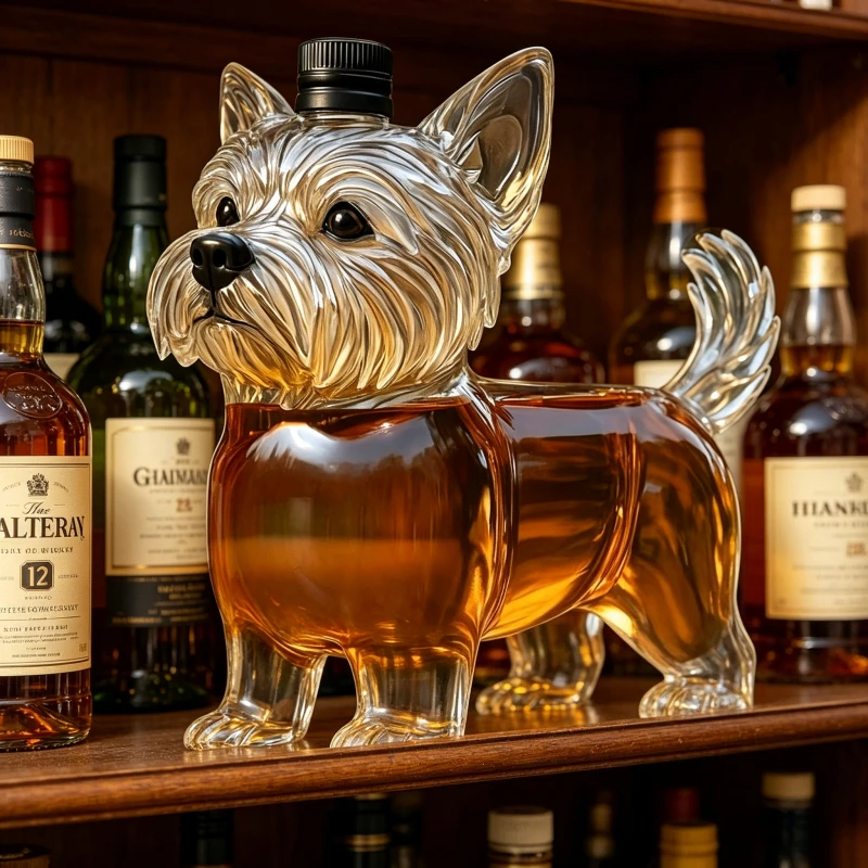 West Highland Terrier Dog Glas - Wine Beer Spirits recensione e prezzo