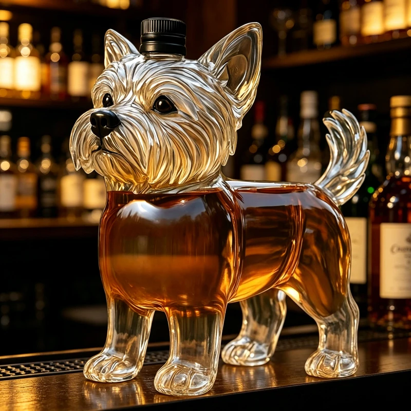 West Highland Terrier Dog Glas - Wine Beer Spirits recensione e prezzo