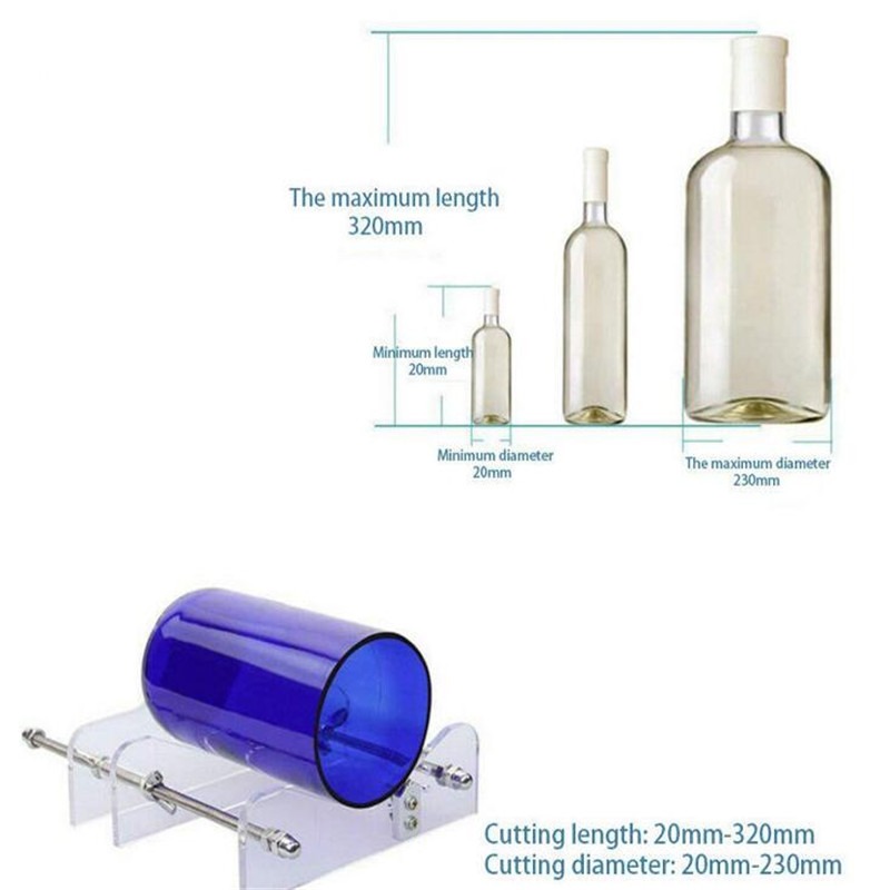 Glass Bottle Cutter Machine To - Wine Beer Spirits recensione e prezzo