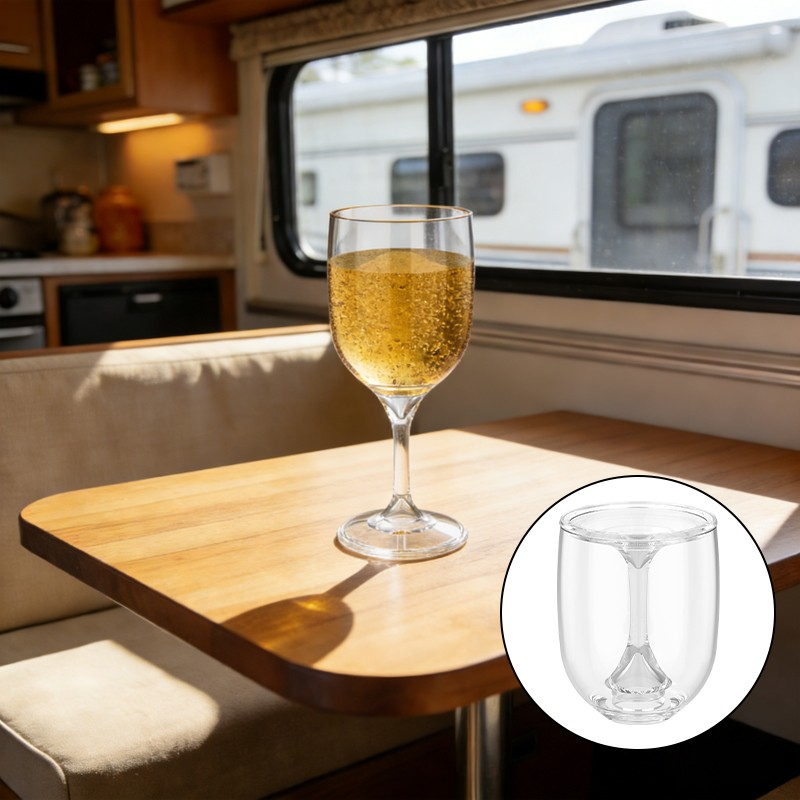 RV Portable Wine Glass Goblet  - Wine & Beer Emporium recensione e prezzo