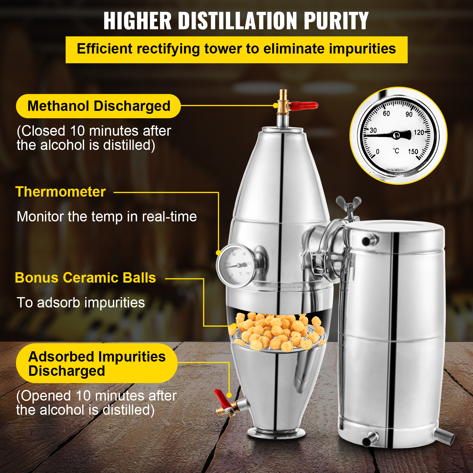 20L 30L 50L 70L Alcohol Distil - Beer Wine Kit recensione e prezzo