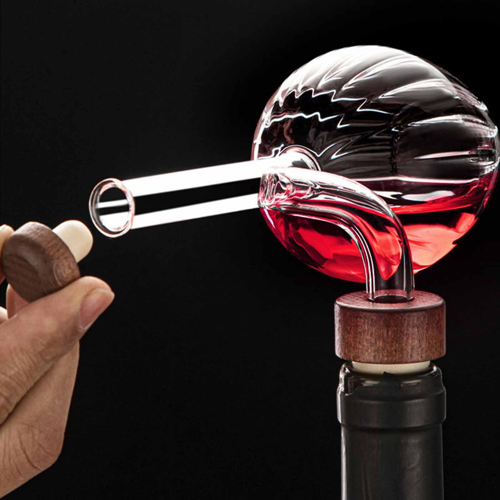 Fast Pouring Portable Decanter - Wine Aerator Pour recensione e prezzo