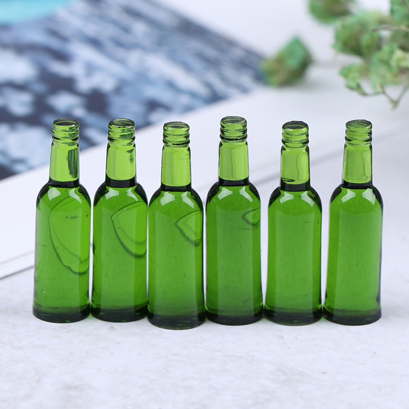 6pcs 1:12 Dollhouse Miniature  - Wine In Beer Bottle recensione e prezzo
