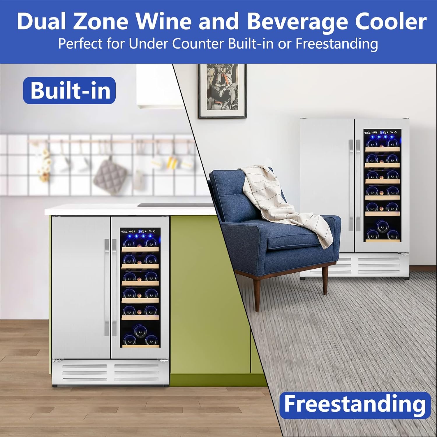 Wine and Beverage Refrigerator - Wine Beer Refrigerator recensione e prezzo