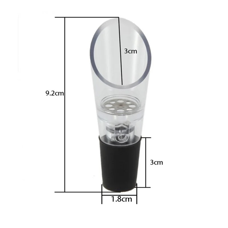 Wine Aerator Acrylic Bottle St - Wine Aerator Pour recensione e prezzo