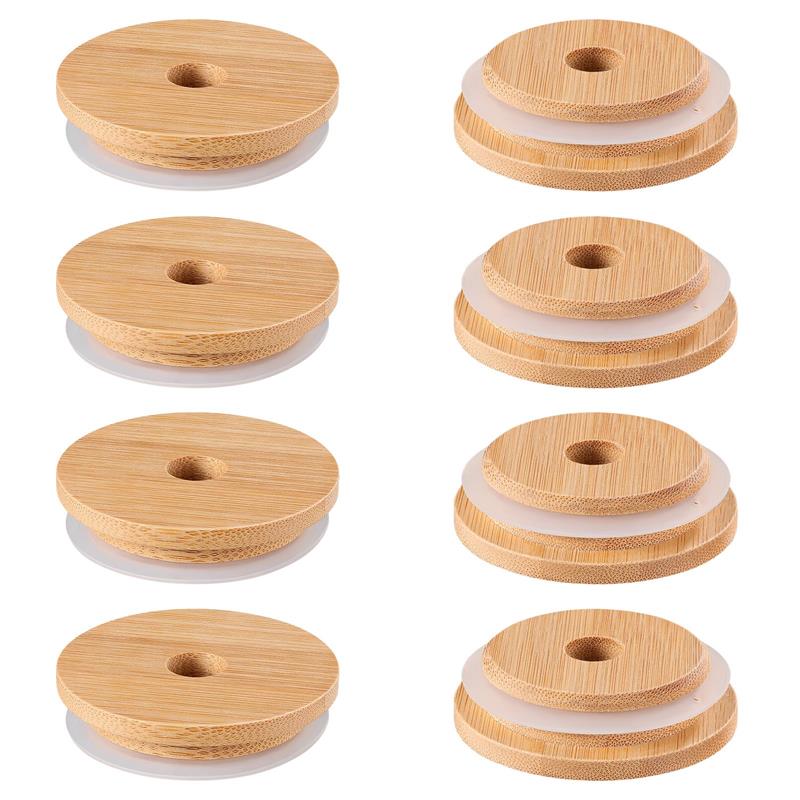 Jar Lids Straw Lid With Glass  - Wine Beer Spirits recensione e prezzo