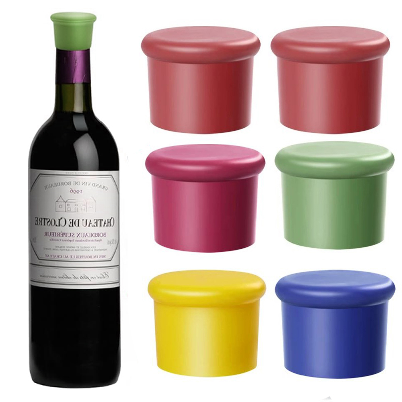 1/5pcs Wine Stoppers Reusable  - Wine Beer Spirits recensione e prezzo