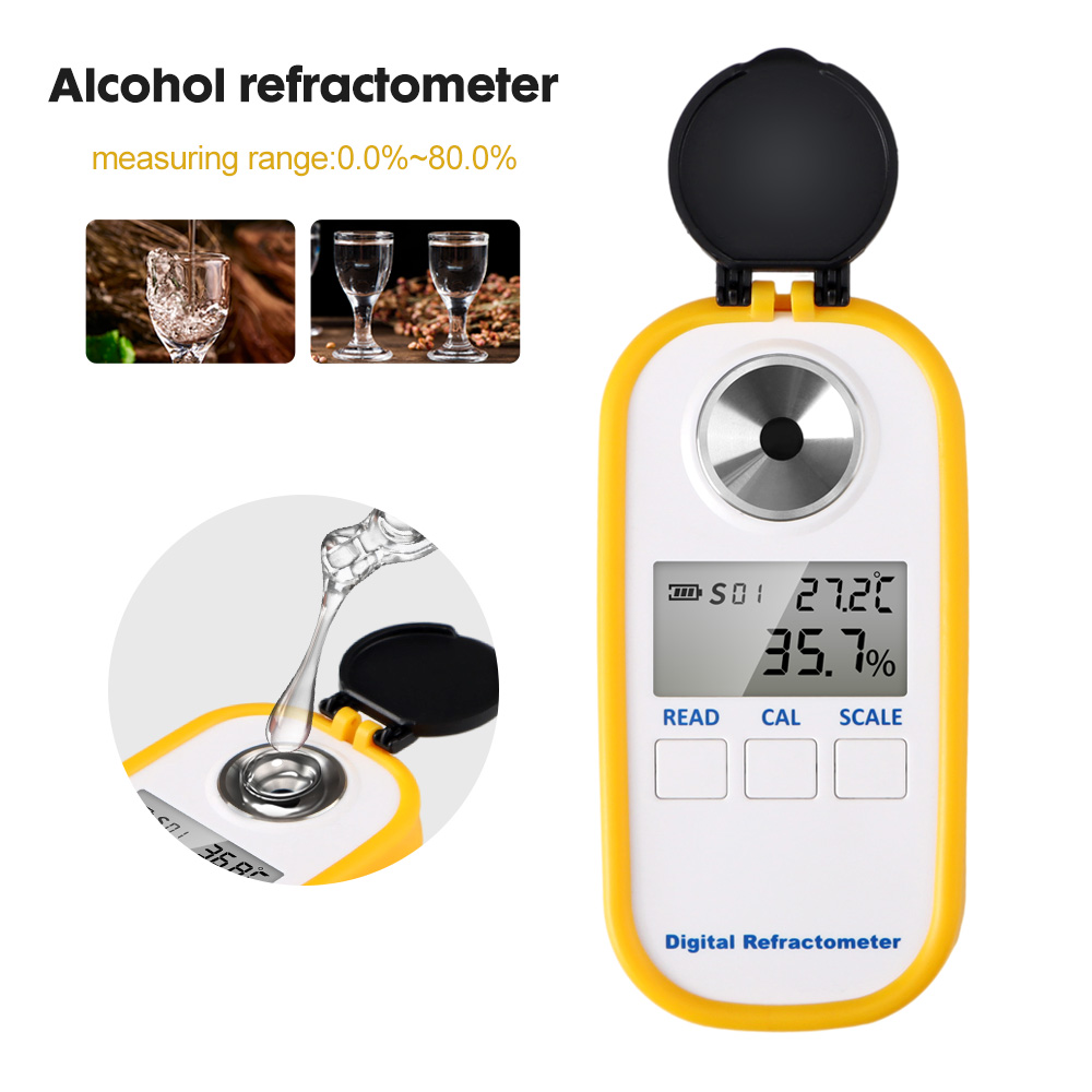 Digital Alcohol Refractometer  - Wine Beer Spirits recensione e prezzo