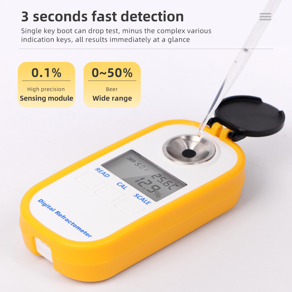 Digital Alcohol Refractometer  - Wine Beer Spirits recensione e prezzo