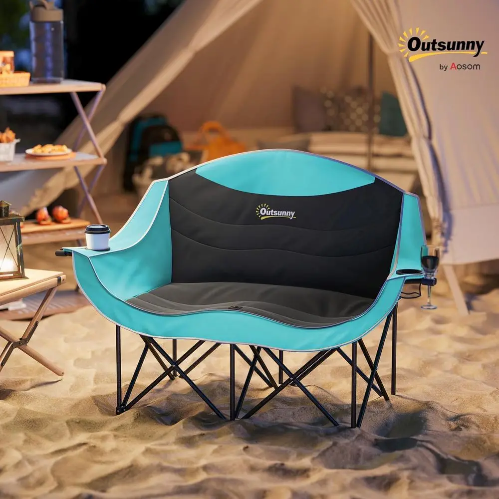 Two-Person Padded Folding Camp - Wine Bag Carry Two recensione e prezzo