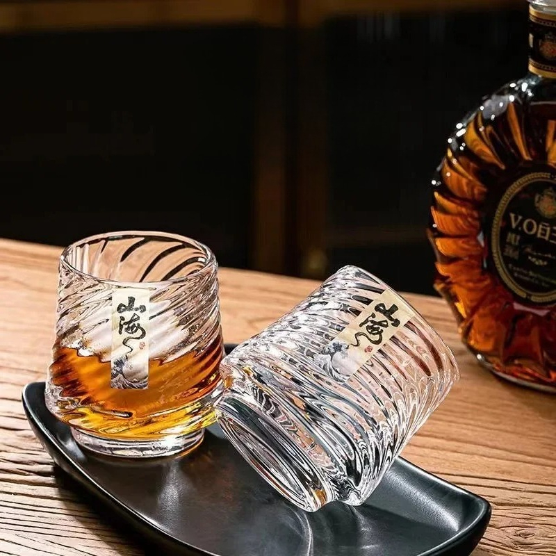Glass Whiskey Cup Set Shanhai  - Wine In Beer Glass recensione e prezzo