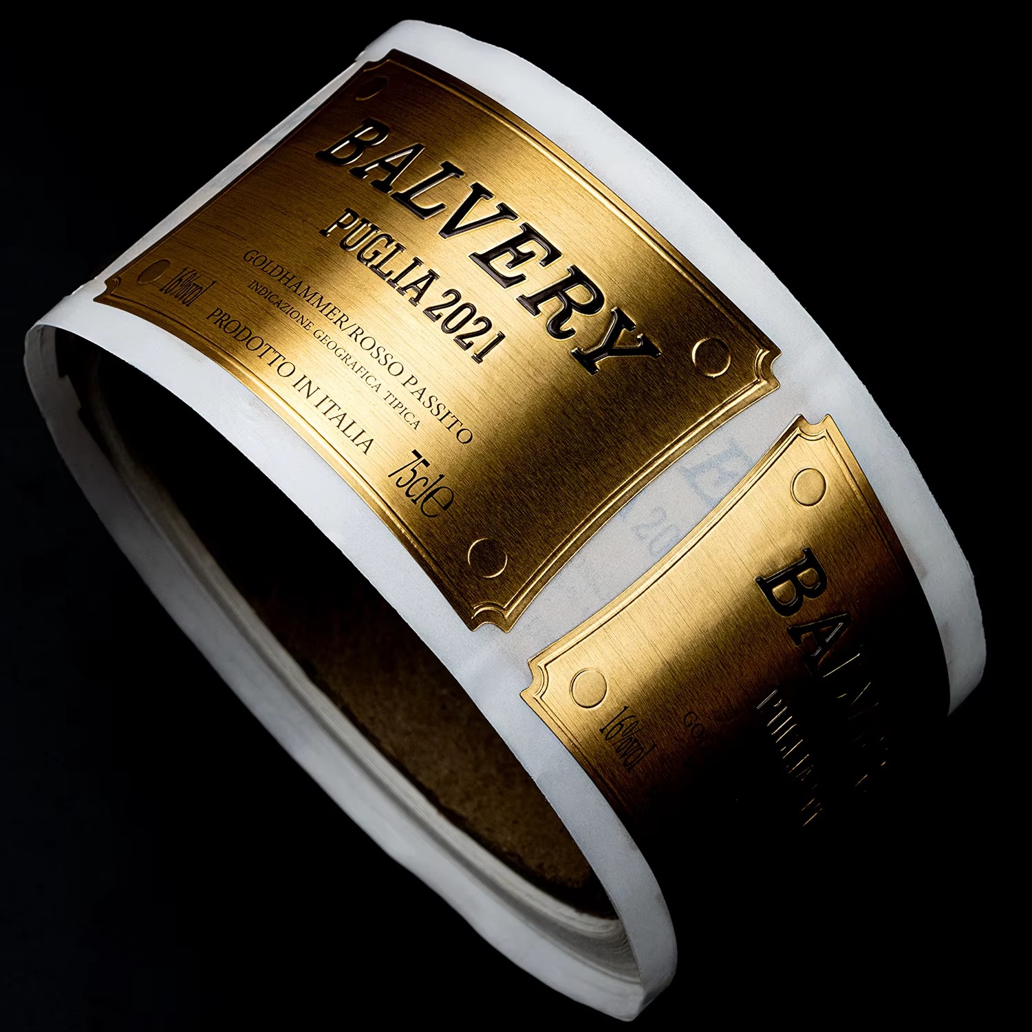 Gold Foil Embossed Metal Paper - Wine In Beer Bottle recensione e prezzo