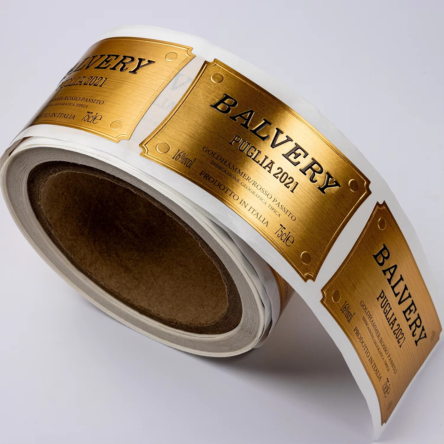 Gold Foil Embossed Metal Paper - Wine In Beer Bottle recensione e prezzo