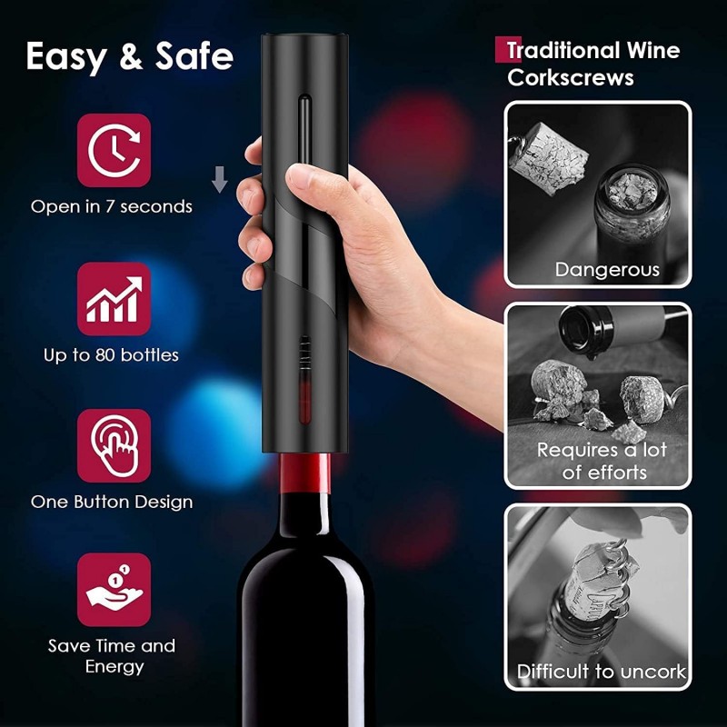 Rechargeable Multifunction Ele - Wine In Beer Bottle recensione e prezzo