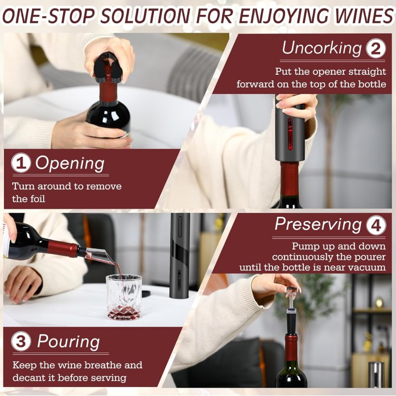 Rechargeable Multifunction Ele - Wine In Beer Bottle recensione e prezzo