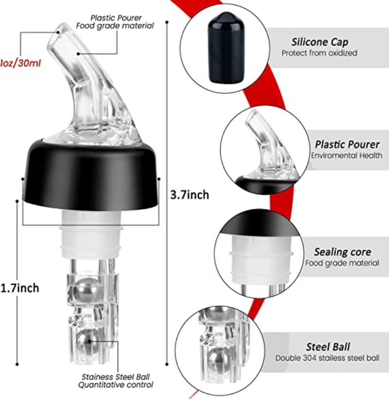 30 ml Automatic Measured Bottl - Spirit Measure Jigger recensione e prezzo