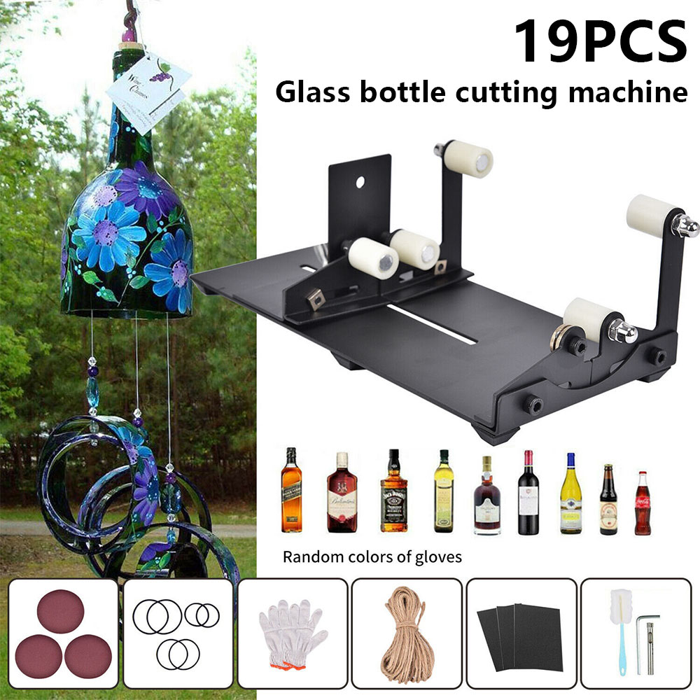 19Pcs Glass Bottle Cutter Tool - Wine Beer Spirits recensione e prezzo