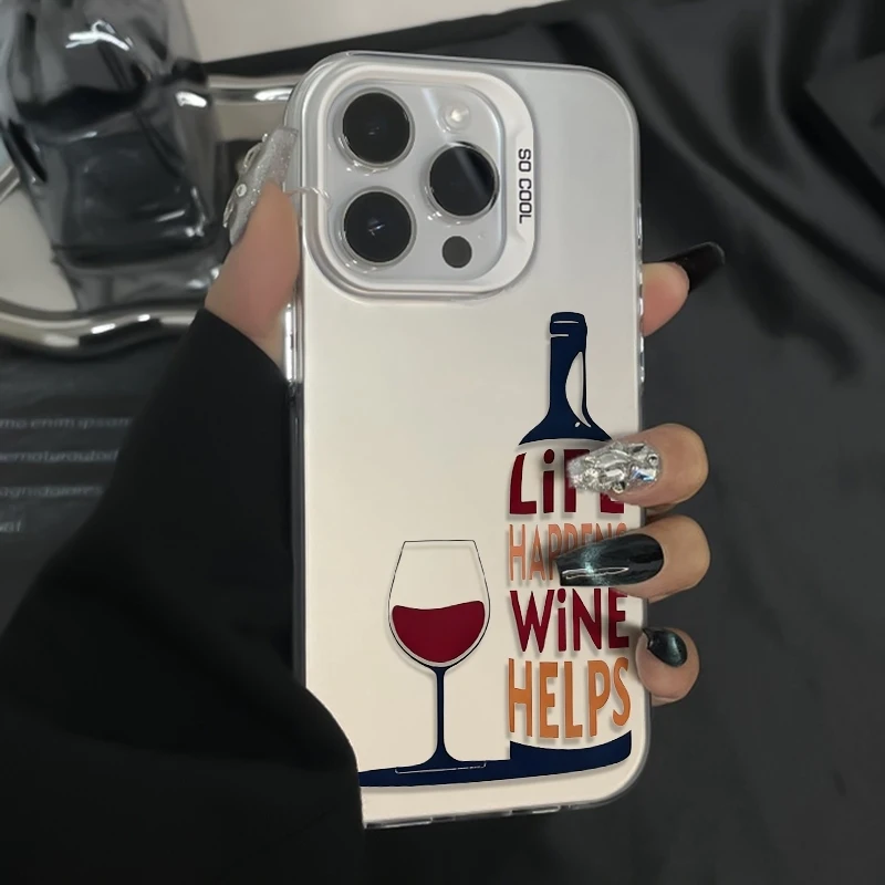 Funny Wine Quote Phone Case fo - Wine & Beer Emporium recensione e prezzo