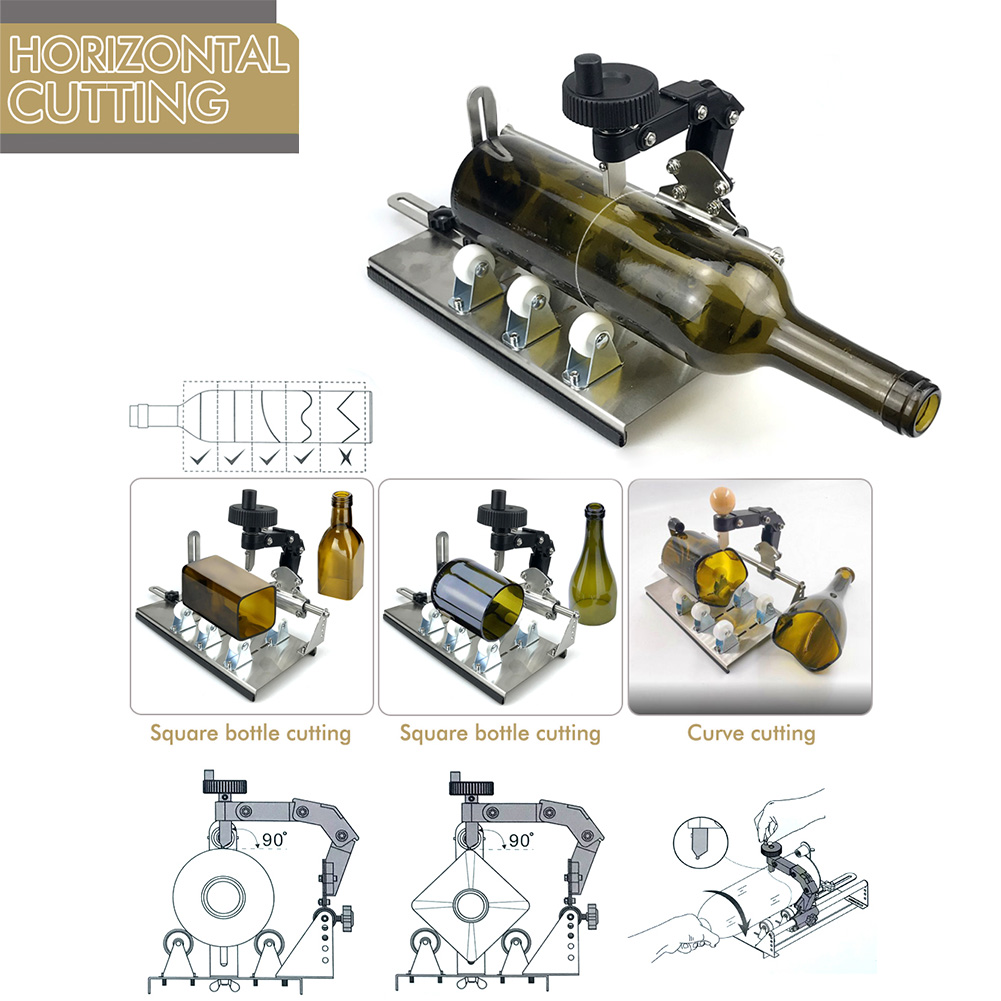 Bottle Cutting Tool DIY Machin - Beer Wine Kit recensione e prezzo