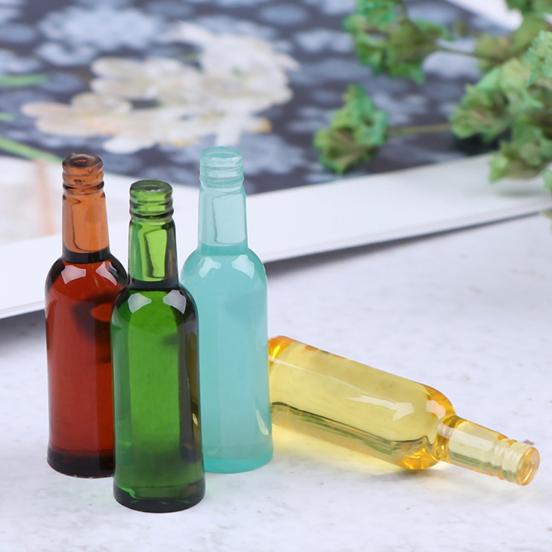 6pcs 1:12 Dollhouse Miniature  - Wine In Beer Bottle recensione e prezzo