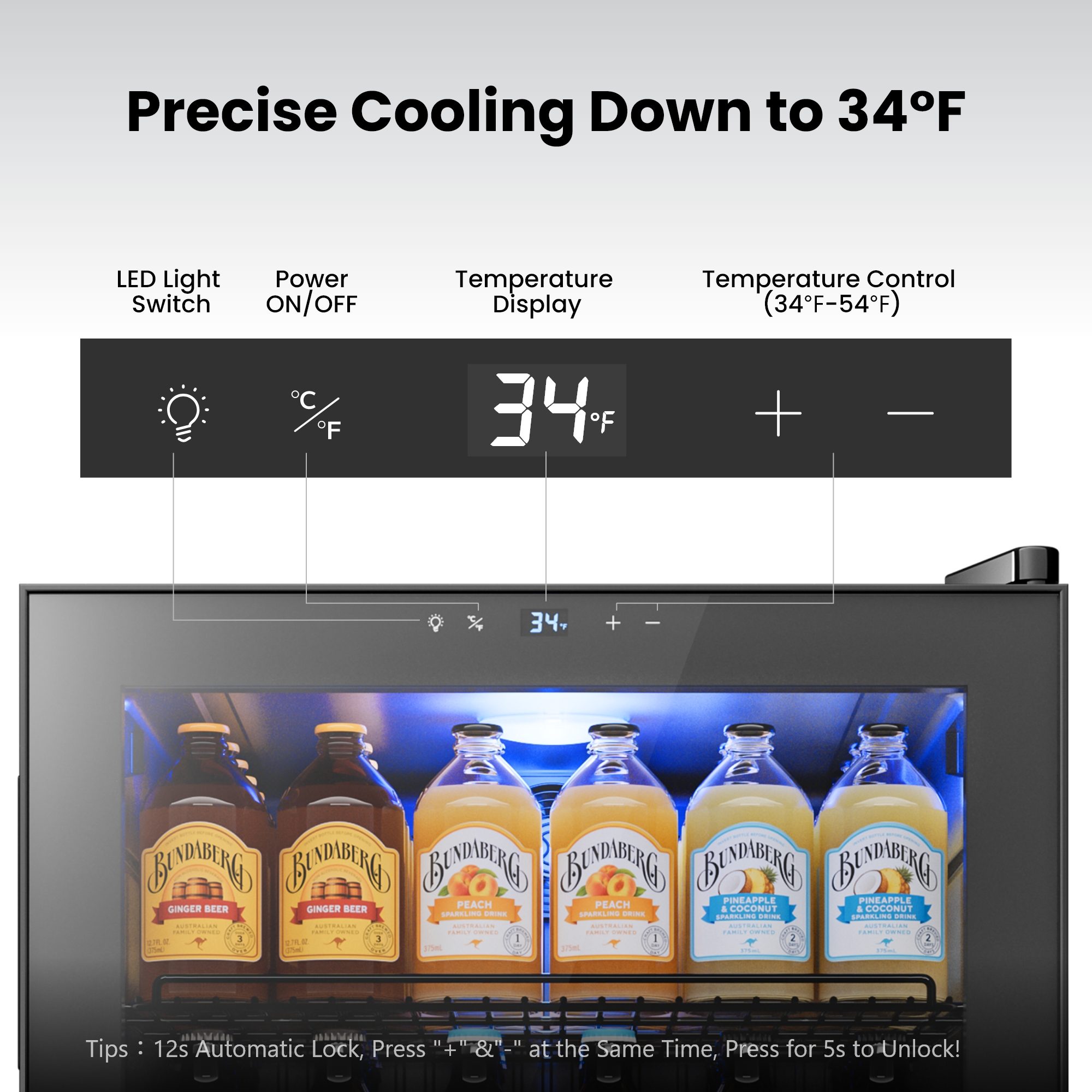 Mini Glass Door Beverage Coole - Wine Beer Cooler Direct recensione e prezzo