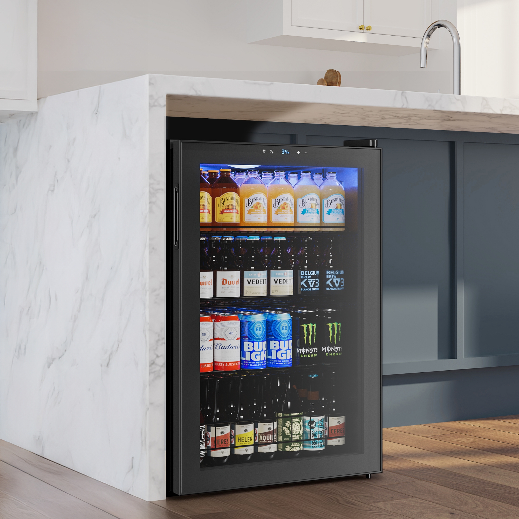 Mini Glass Door Beverage Coole - Wine Beer Cooler Direct recensione e prezzo
