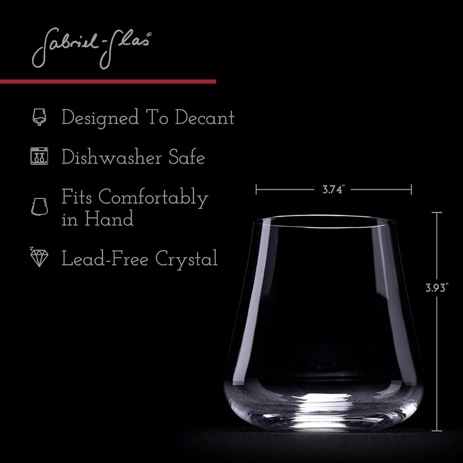 Stemless Crystal Wine Glasses  - Wine In Beer Glass recensione e prezzo