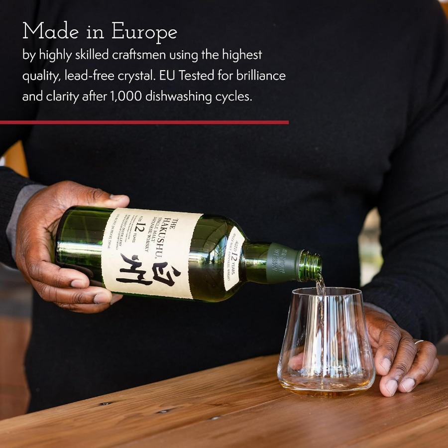 Stemless Crystal Wine Glasses  - Wine In Beer Glass recensione e prezzo