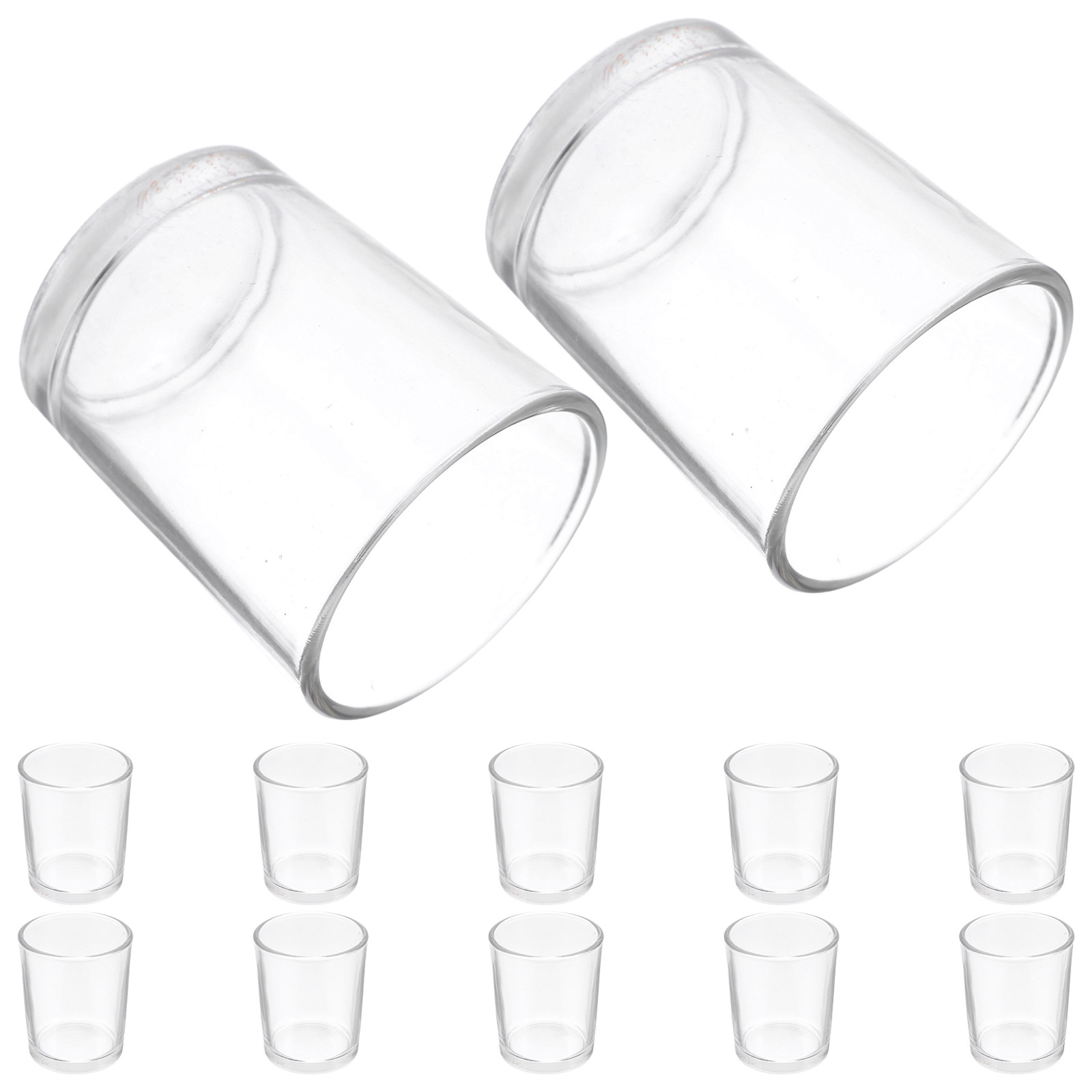 12Pcs Mini Glass Shot Glasses  - Wine In Beer Glass recensione e prezzo