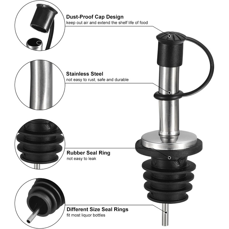 Stainless Steel Bottle Pourers - Wine Aerator Pour recensione e prezzo