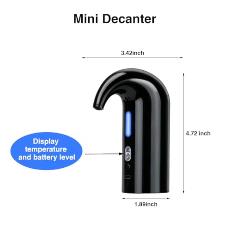 Electric Wine Aerator Dispense - Wine Aerator Pour recensione e prezzo