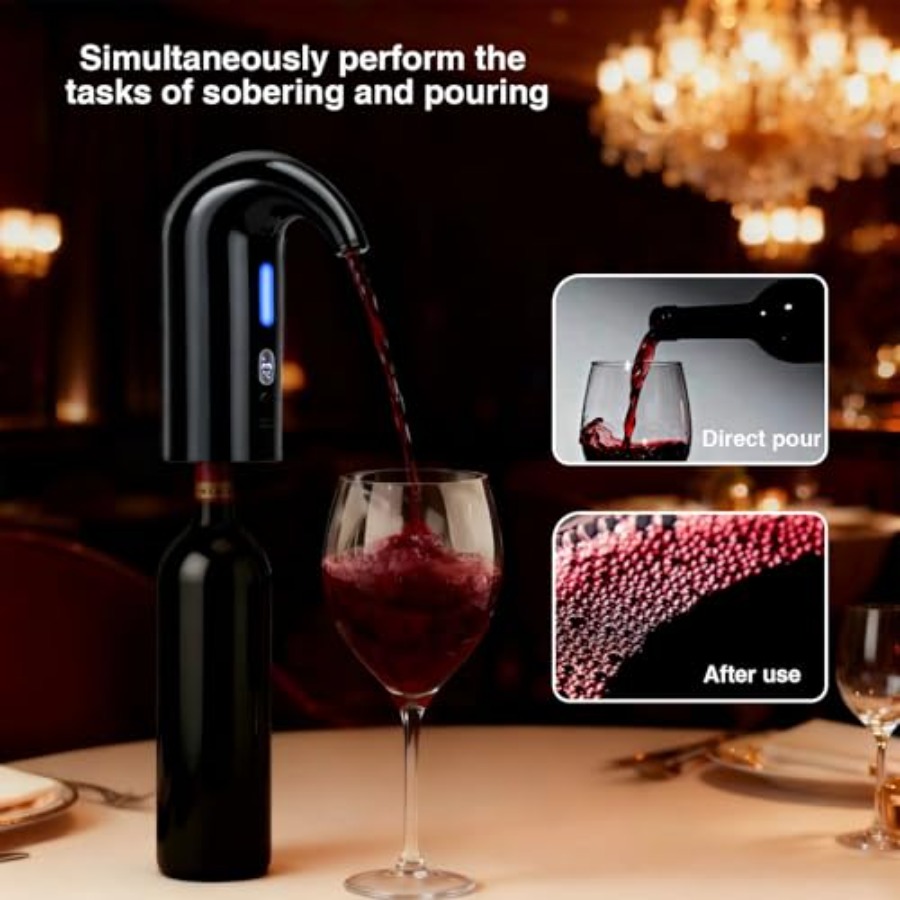 Electric Wine Aerator Dispense - Wine Aerator Pour recensione e prezzo