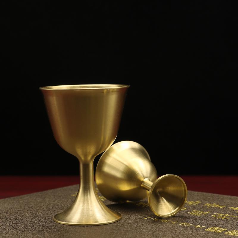 New 1pcs S/M/L Vintage Brass M - Wine In Beer Glass recensione e prezzo