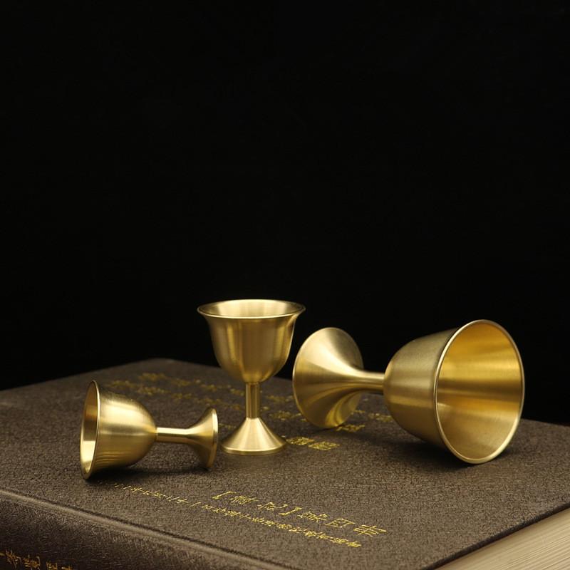 New 1pcs S/M/L Vintage Brass M - Wine In Beer Glass recensione e prezzo