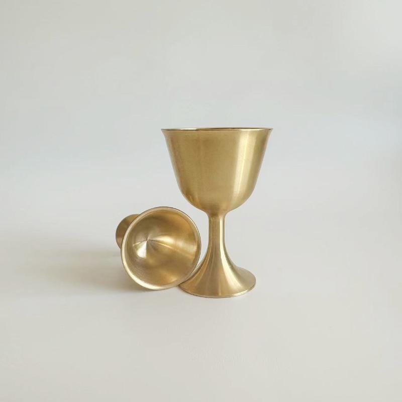New 1pcs S/M/L Vintage Brass M - Wine In Beer Glass recensione e prezzo