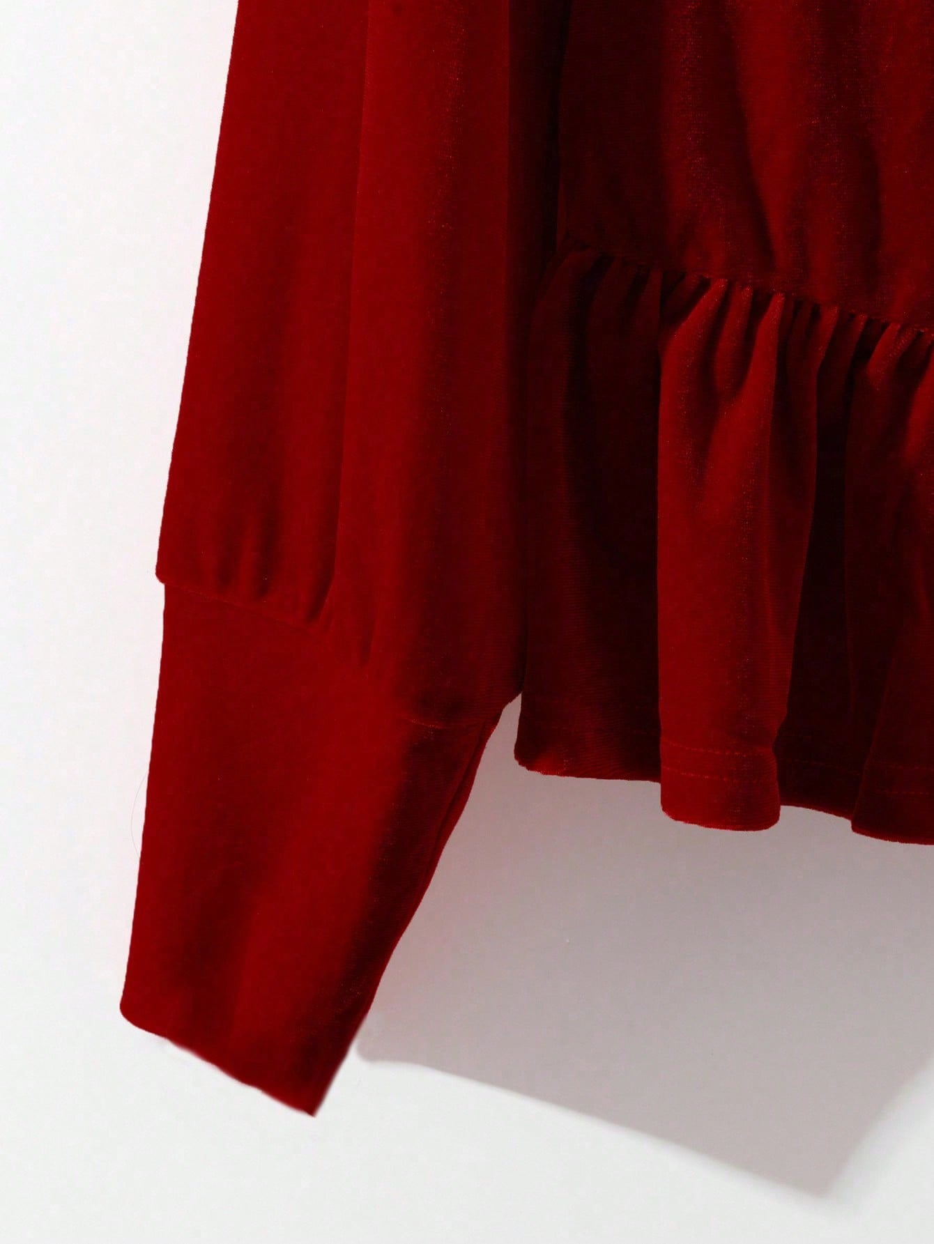 Women's Velvet High Neck Peplu - Wine & Beer Emporium recensione e prezzo