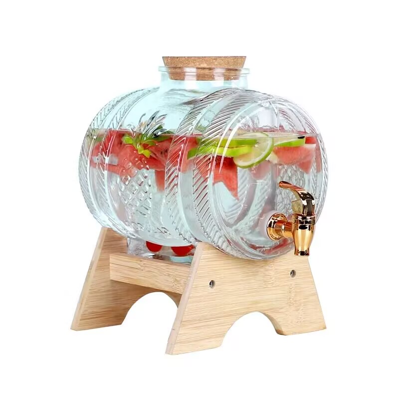 1L Glass Whiskey Barrel Wine B - Wine Beer Spirits recensione e prezzo