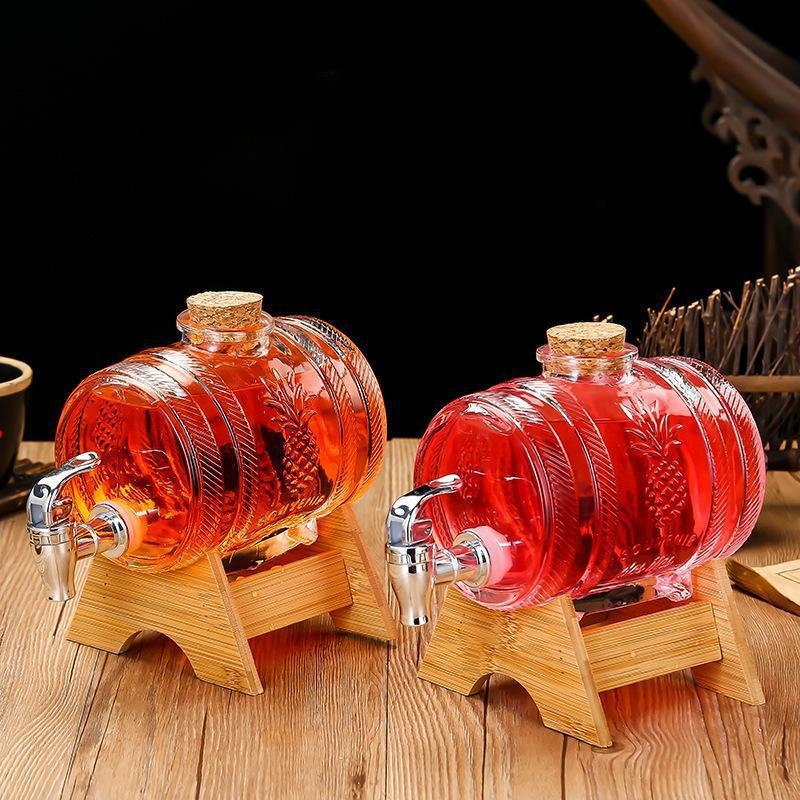 1L Glass Whiskey Barrel Wine B - Wine Beer Spirits recensione e prezzo