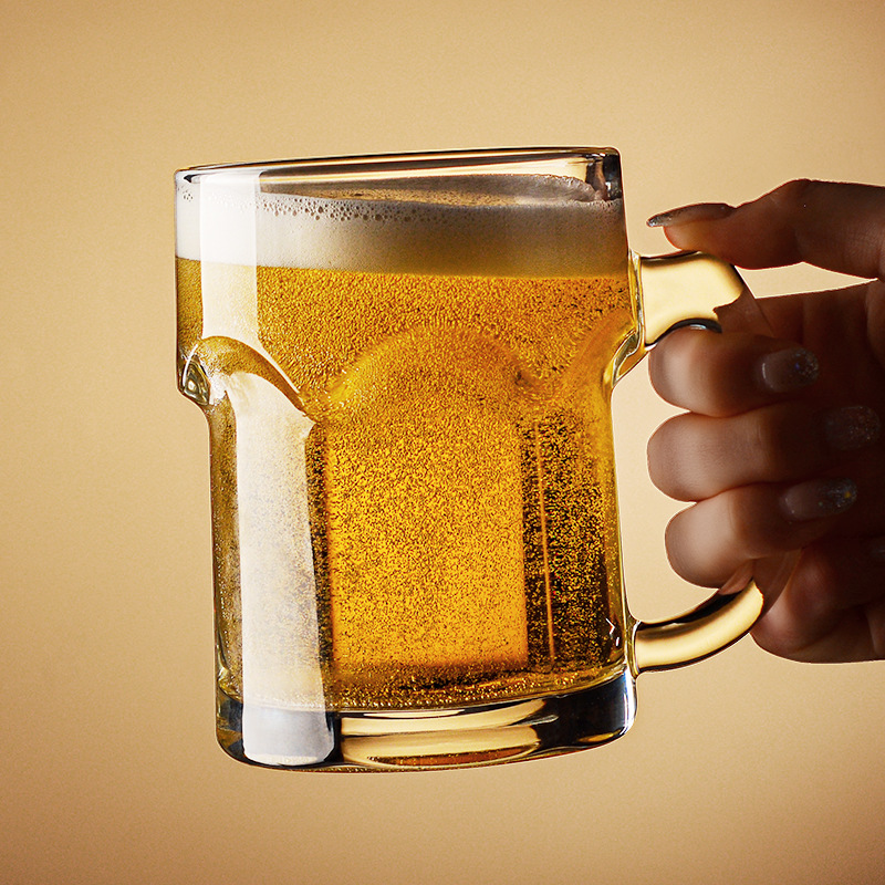 Household beer mug with handle - Wine In Beer Glass recensione e prezzo
