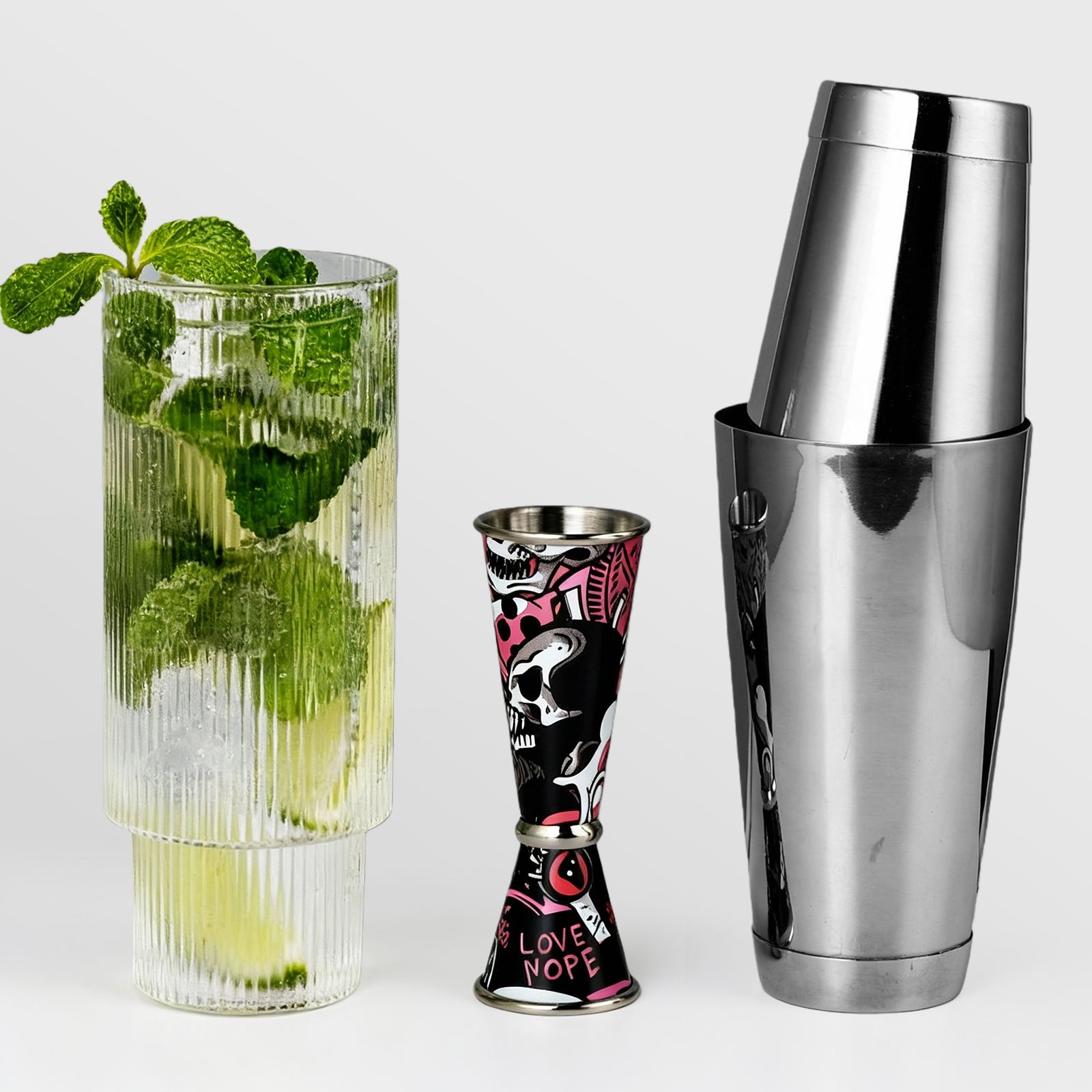 30/60ml Retro Skull Cocktail W - Spirit Measure Jigger recensione e prezzo